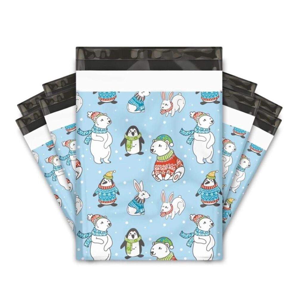 Christmas Polymailers - 20 ct - 10 x 13
